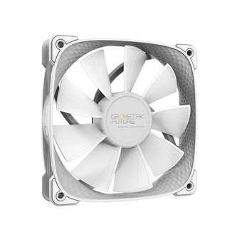  Вентилятор Geometric Future Squama 2505W (1F2505W112001) Single Pack / 120mm, 2000 RPM, 91.3 CFM, 35.06 dBA, 5V ARGB, White 