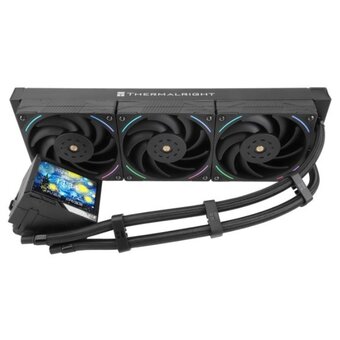  СВО Thermalright Mjolnir Vision 360 ARGB (M-Vision-360-BL-ARGB) Soc-AM5/AM4/1151/1200/2066/2011/1700 черный 4-pin 27dB Al LCD Ret 