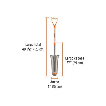  Лопата дренажная Truper 17251 