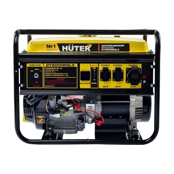  Электрогенератор бензиновый Huter DY8000MQLX 900/64/1/60 