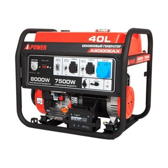  Бензиновый генератор A-iPower A8000EAX 20120 