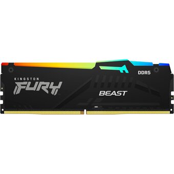  ОЗУ Kingston Fury Beast KF564C32BBAK2-64 DDR5 - 2x 32ГБ 6400МГц, DIMM, Ret 