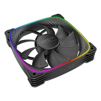  Вентилятор Geometric Future Squama 2503RB (1F2503R112001) Single Pack / 120mm, 2000 RPM, 69.11 CFM, 30.92 dBA, 5V ARGB, Black, Reverse 