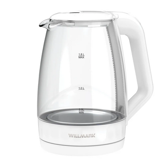  Электрочайник WILLMARK WEK-1823G белый 