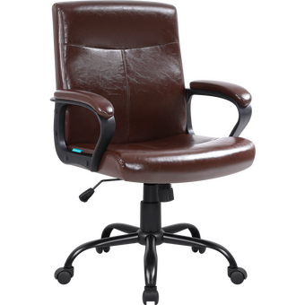  Кресло офисное DEFENDER Madrid (64234) BROWN 