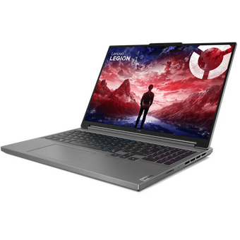  Ноутбук Lenovo Legion Slim 5 16AHP9 (83DH005MRK) 16", IPS, AMD Ryzen 7 8845HS 3.8ГГц, 8 ядер, 32ГБ DDR5, 1ТБ SSD, GeForce RTX 4070 без ОС серый 