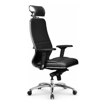  Кресло МЕТТА Samurai KL-3.04 MPES z312421903 на колесиках, эко.кожа, черный 