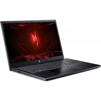  Ноутбук Acer Nitro V ANV15-51-53R5 (NH.QN9CD.00K) Core i5-13420H/16Gb/SSD512Gb/RTX3050 6Gb/15.6"/IPS/FHD/NoOS/black 