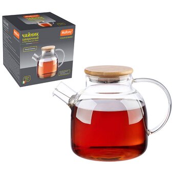  Заварочный чайник MALLONY Foresta di bambu 910123 1.5л 