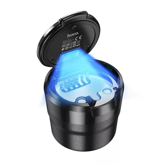  Автомобильная пепельница HOCO ZP11 Delta car ashtray черный 