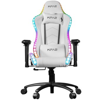  Кресло игровое KFA2 Gaming Chair 01 RGB SE (RK02P4DWY2) White With RGB remote control 