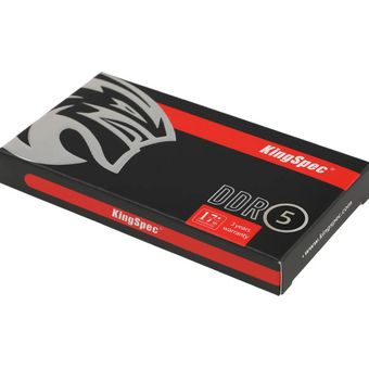  ОЗУ Kingspec KS4800D5N11016G DDR5 16GB 4800MHz RTL PC5-38400 CL40 SO-DIMM 288-pin 1.1В single rank Ret 