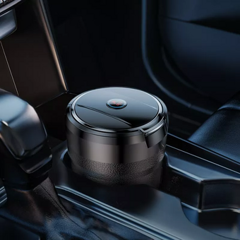  Автомобильная пепельница HOCO ZP11 Delta car ashtray черный 