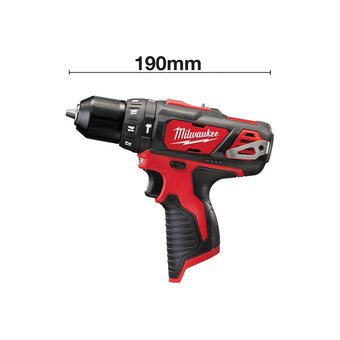  Дрель-шуруповерт Milwaukee M12 BPD-0 (4933441950) без АКБ и ЗУ уд 