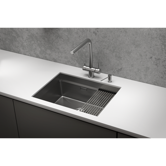  Мойка для кухни GRANULA Kitchen Space KS-6045U сталь сатин 
