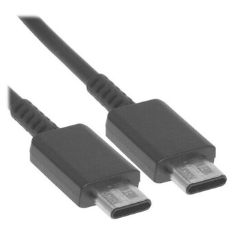  Кабель Samsung EP-DX310JBRGRU Type-C-Type-C 3A 60W 1.8м чёрный 