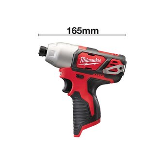  Винтовёрт импульсный Milwaukee M12 BID-0 (4933441955) без АКБ и ЗУ 