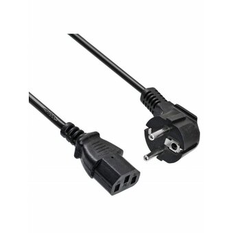  Кабель Buro BU-PCAB-3M-16A IEC C13 Евровилка 3м 
