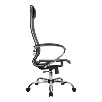  Кресло МЕТТА 4 MPRU (z312739787) на колесиках, сетка/ткань, черный 