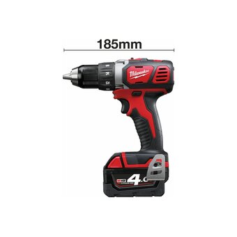  Дрель-шуруповерт Milwaukee M18 BDD-402C (4933443565) 2АКБ+ЗУ безуд 