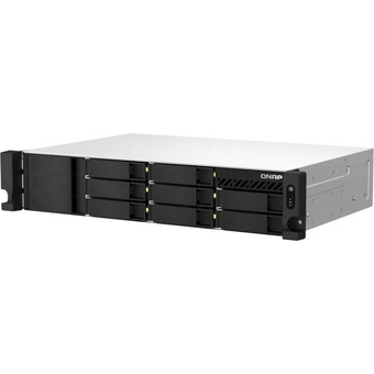  Сетевое хранилище NAS Qnap TS-873AEU-RP-4G 8-bay стоечный Ryzen V1500B 