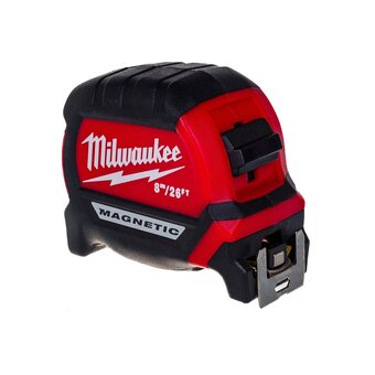  Рулетка Milwaukee Premium Magnetic Gen III (4932464603) 8м 