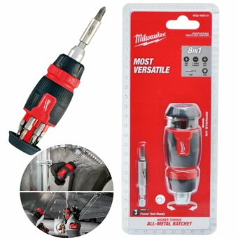  Отвертка наборная Milwaukee 4932480581 8 в 1 