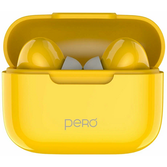  Наушники беспроводные PERO TWS06 Comfort (PTWS06Y) Yellow 