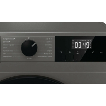  Стиральная машина Gorenje WNHPI84AS/AR темно-серый 