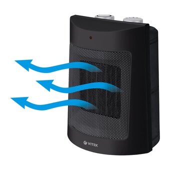 Тепловентилятор керамический Vitek Midnight VT-2064 черный 