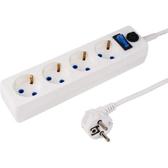  Сетевой фильтр PROCONNECT Standard 11-7228, 3м белый 