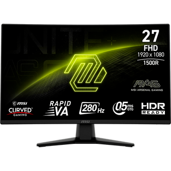  Монитор MSI MAG 274CXF (9S6-3CE31T-012) черный 