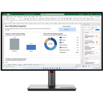  Монитор LENOVO P27H-30 (63A1GAT1EU) 