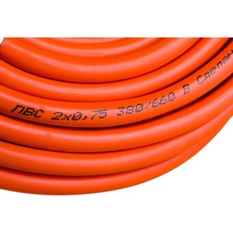  Удлинитель силовой ЭРА UPx-1-2x0.75-20m Б0043037 