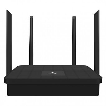 Роутер беспроводной Триколор TR-router-04 (046/91/00057758 AC1200 10/100/1000BASE-TX черный 