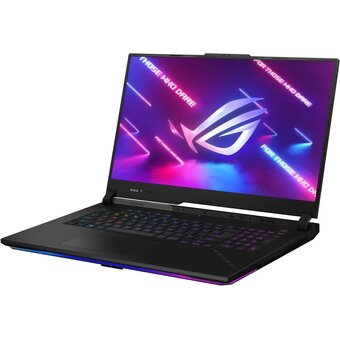  Ноутбук ASUS G733PYV-LL045 (90NR0DB4-M00470) 17.3"/WQHD/IPS/300N/240Hz/Ryzen 9 7945HX3D/32GB/SSD1TB/RTX 4090 16GB/Backlit/DOS/Off Black 