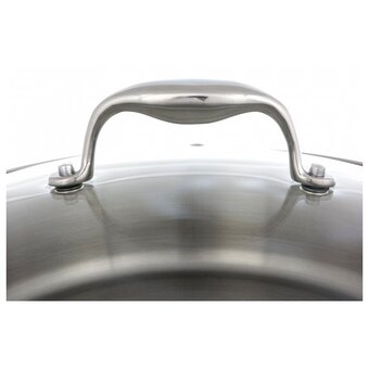  Сотейник RONDELL Vintage RDA-353 с крышкой, серебристый 