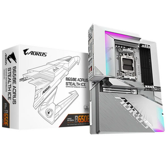  Материнская плата Gigabyte B650E Aorus Stealth Ice 