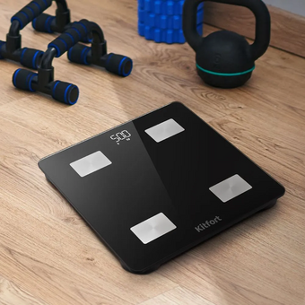  Напольные весы KitFort КТ-836 черный 