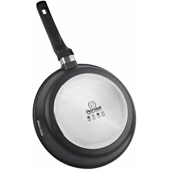  Сотейник Rondell Point RDA-1351 с крышкой, графитовый 