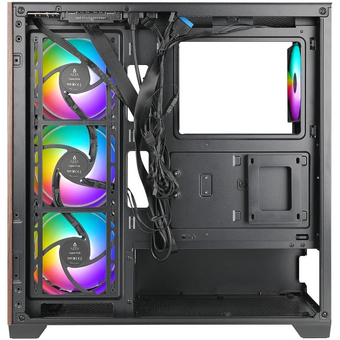  Корпус Azza Neptune черный (CSAZ-491 Neptune) без БП ATX 4x120mm 2xUSB2.0 1xUSB3.0 audio bott PSU 