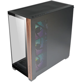  Корпус Azza Neptune черный (CSAZ-491 Neptune) без БП ATX 4x120mm 2xUSB2.0 1xUSB3.0 audio bott PSU 
