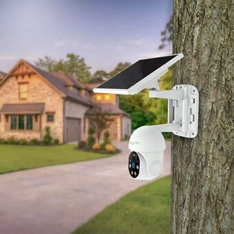  Камера видеонаблюдения Xiaomi Xiaovv Outdoor PTZ WIFI-XVV-1120S-P6 pro-WIFI Camera уличная, с солнечной батареей, EU WIFI+ 