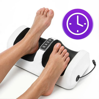 Массажер для ног KitFort КТ-2994 белый черный   Массажер для ног KitFort КТ-2994 белый черный