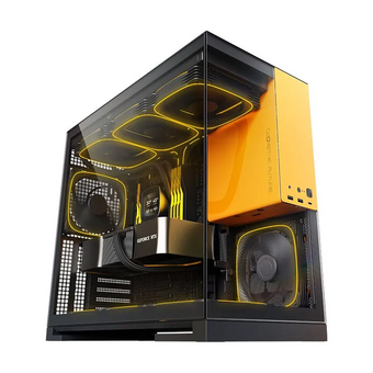  Корпус Geometric Future Model 5 Black Yellow (1AM5WKBY00100) / mid tower, E-ATX 