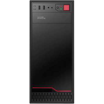  Корпус KingPrice KPCC-MD201 черный без БП ATX 1x80mm 4x120mm 2xUSB2.0 audio 