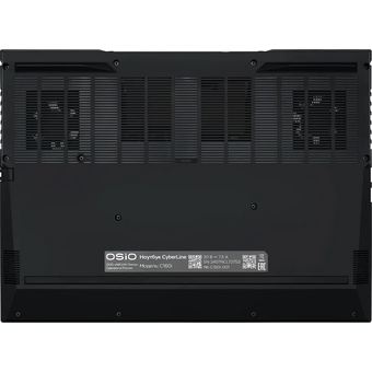  Ноутбук OSIO CyberLine C160i-001 16.1", IPS, Intel Core i5 12600H 1.2ГГц, 12 ядер, 16ГБ 512ГБ SSD, RTX 3050 - 6 ГБ, без ОС, коричневый 