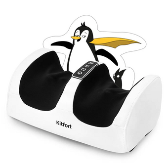 Массажер для ног KitFort КТ-2994 белый черный   Массажер для ног KitFort КТ-2994 белый черный