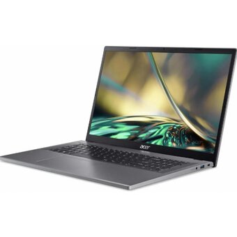  Ноутбук Acer Aspire A317-55P (NX.KDKCD.00A) Processor N200/8Gb/SSD256Gb/17.3"/IPS/FHD/NoOs/silver 