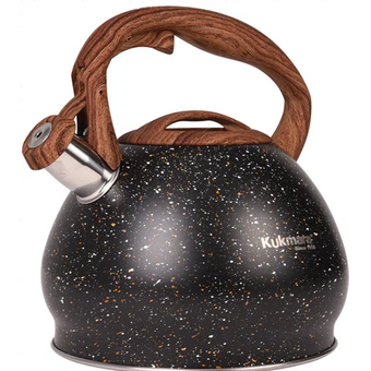  Чайник KUKMARA Черный мрамор Black ТМ kuk-07/3103555 